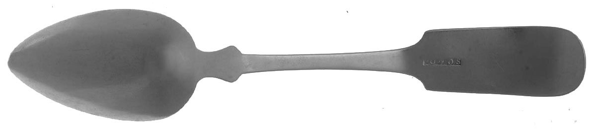 Coin Silver Flatware Teaspoon by Stephen Castan-2