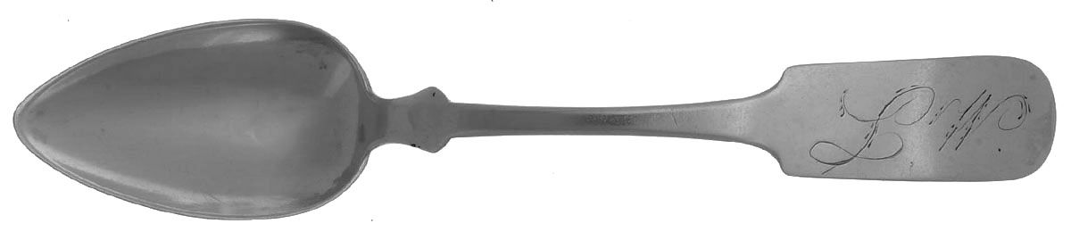 Coin Silver Flatware Teaspoon by Stephen Castan-1