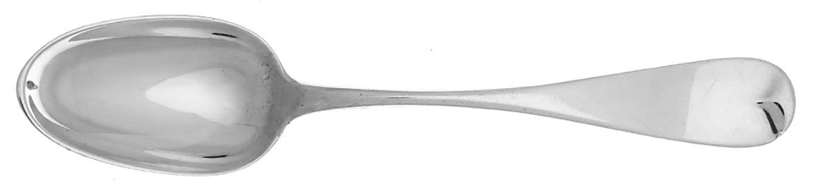 Coin Silver Flatware Dessert/Oval Soup Spoon by S. N. Story-1