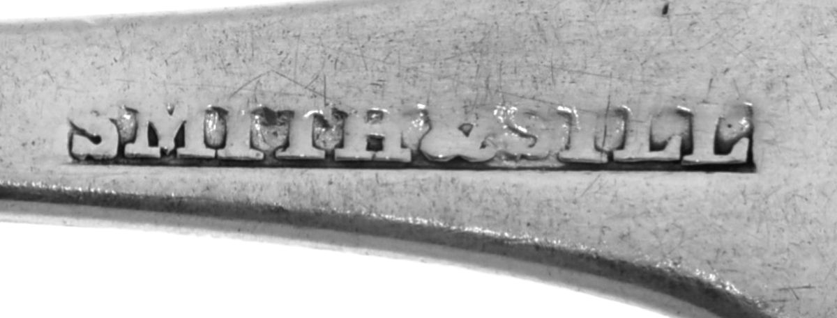 Coin Silver Flatware Teaspoon by Smith and Sill-3