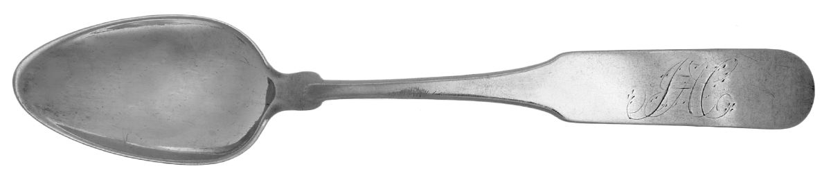 Coin Silver Flatware Teaspoon by Smith and Sill-1