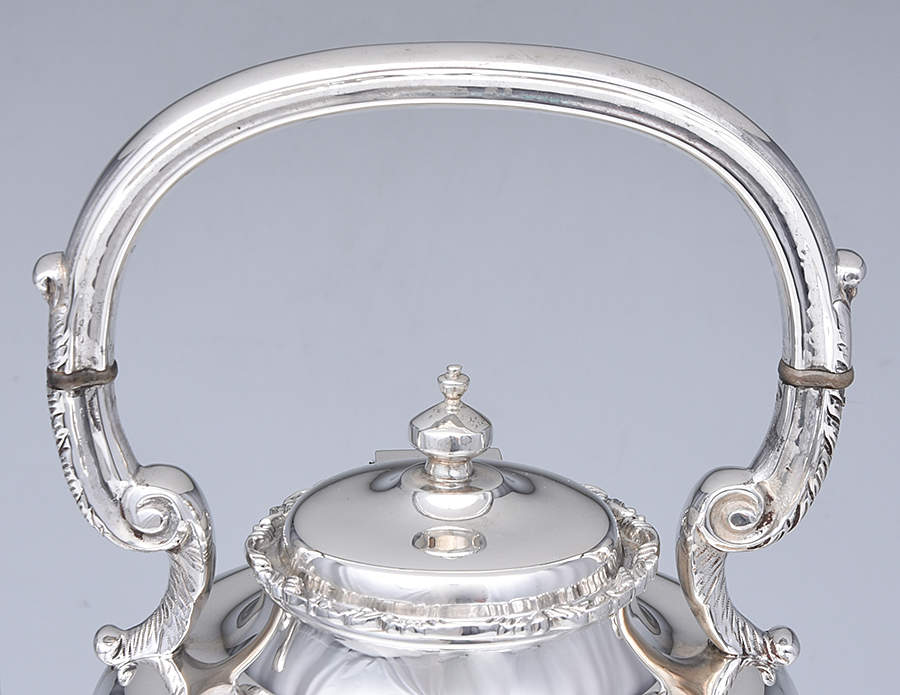 SBN12 (Sterling, Hollowware) 7 Piece Tea Set (SCP, STP, SCR, SSU, SWB, SKES & WTL) by Sanborns (Mexico)-2
