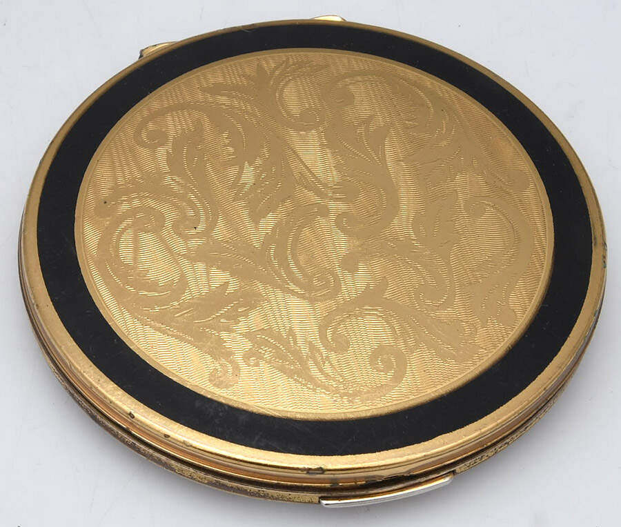 SR71 (Hollowware) Compact with Mirror by Stratton-1