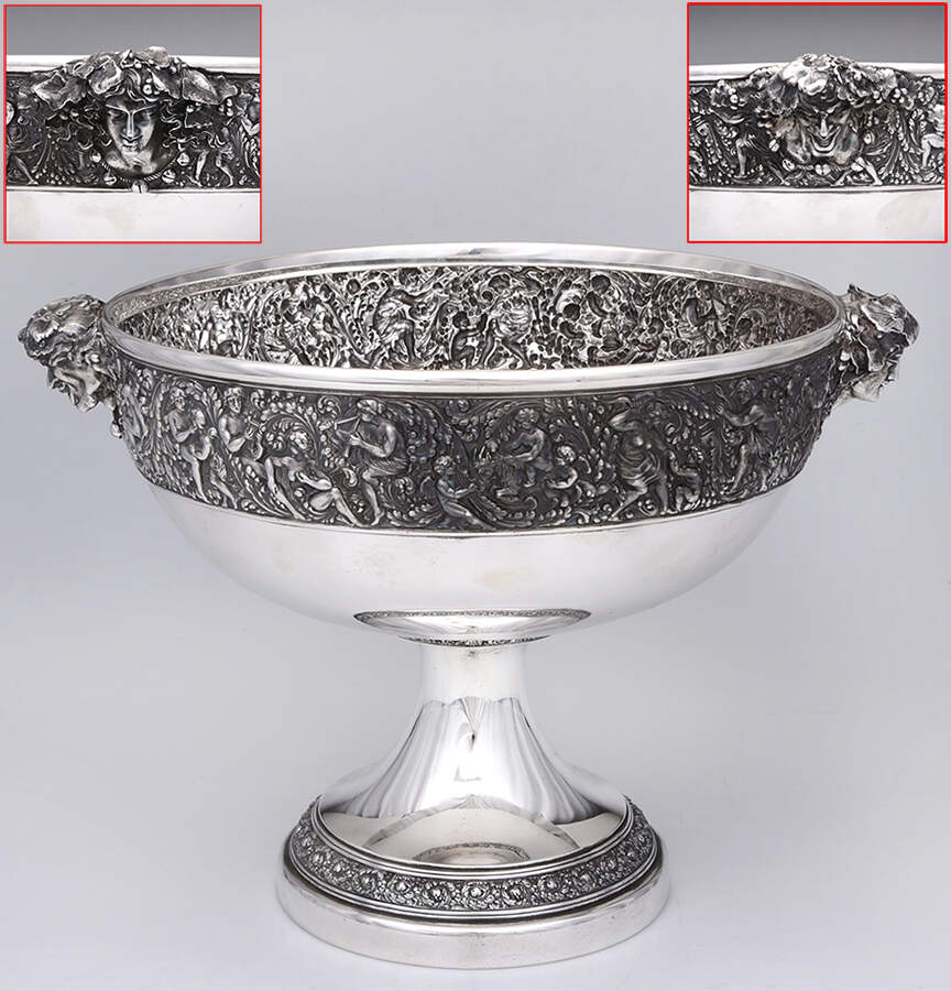 Olympian (Sterling, Hollowware) Punch Bowl by Tiffany & CO SILVER-1