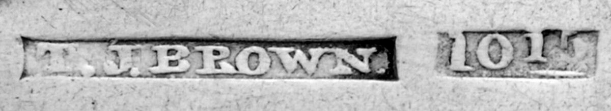 Coin Silver Flatware Teaspoon by T. J. Brown-3