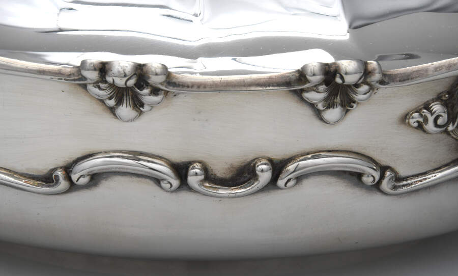 15282 (Sterling, Hollowware, Circa 1905) Chafing Dish W/Lid, Burn, Stand & 12" Underplate by Tiffany & CO SILVER-2
