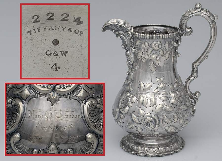 2224 (Sterling, Hollowware) Sterling Water Pitcher by Tiffany & CO SILVER-2