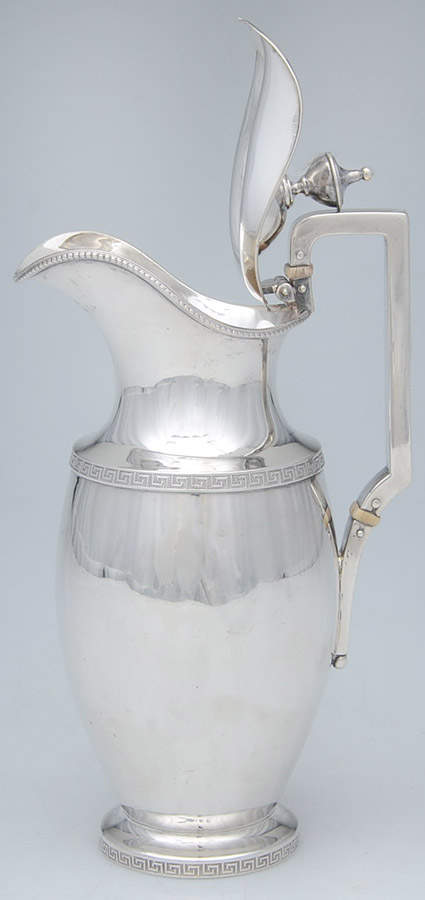 484 (Sterling, Hollowware) Syrup Pitcher with Hinged Lid by Tiffany & CO SILVER-2