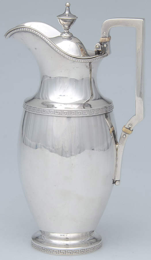484 (Sterling, Hollowware) Syrup Pitcher with Hinged Lid by Tiffany & CO SILVER-1
