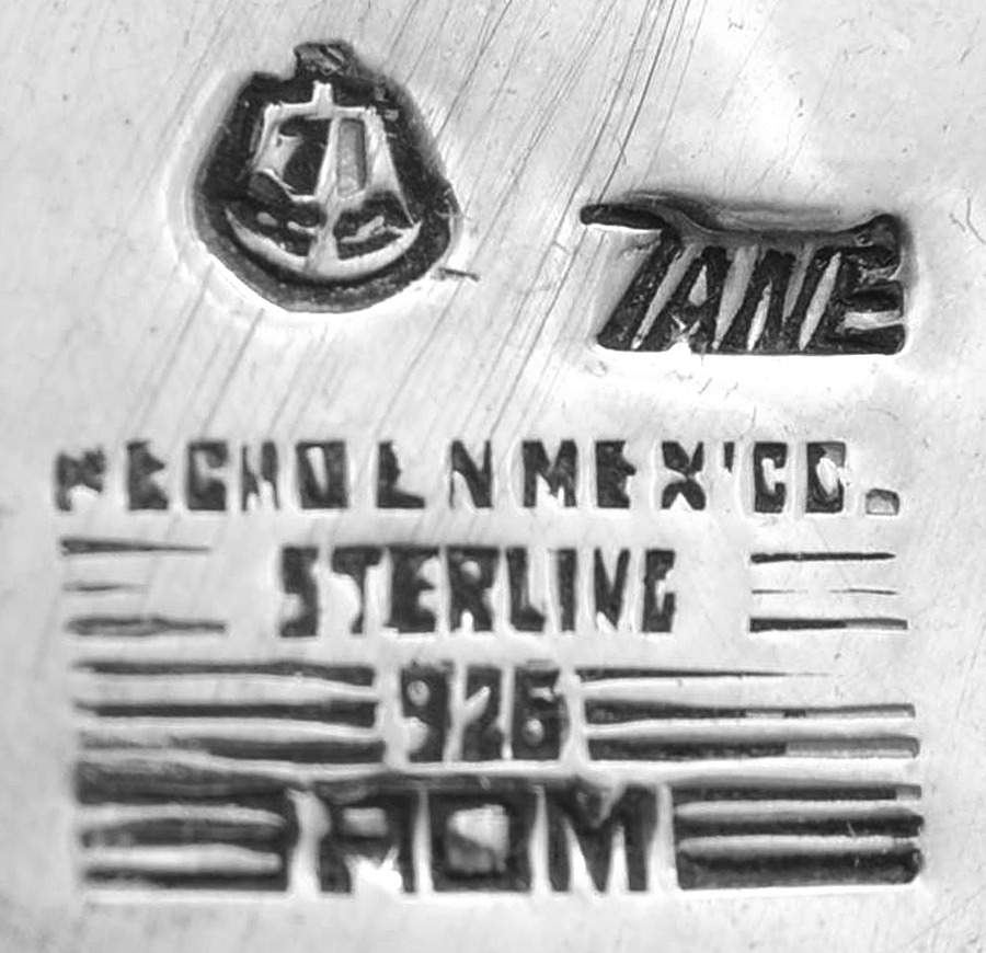 TNE3 (Sterling, Hollowware) Punch Set (Bowl and 12 Cups) by Tane Orfevres-5