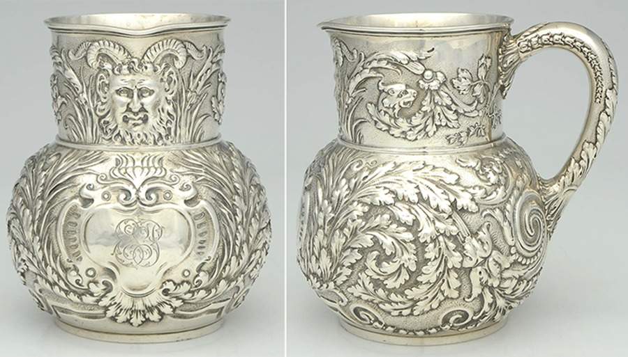 4706-2 (Sterling, Hollowware) Sterling Water Pitcher by Tiffany & CO SILVER-1