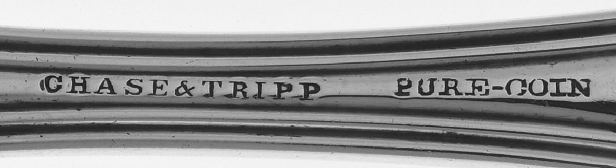 Coin Silver Flatware Fork by Chase and Tripp-3