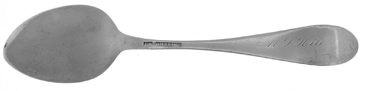 Coin Silver Flatware Teaspoon by J.S. Tompkins-2