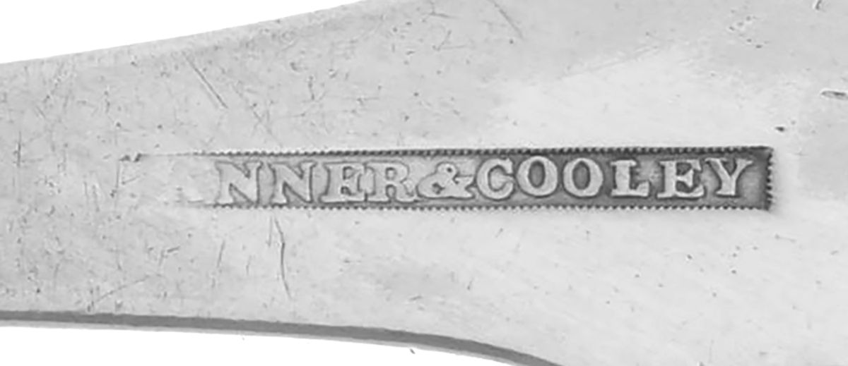 Coin Silver Flatware Tablespoon (Serving Spoon) by Tanner and Cooley-3