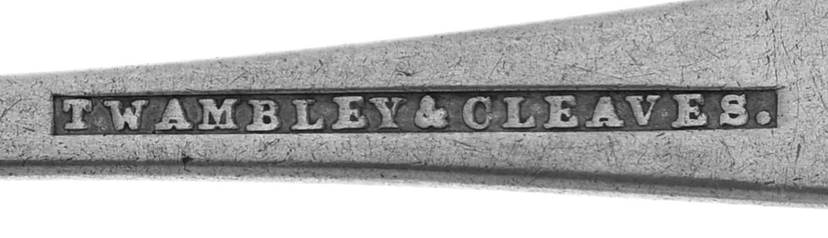Coin Silver Flatware Teaspoon by Twambley and Cleaves-3