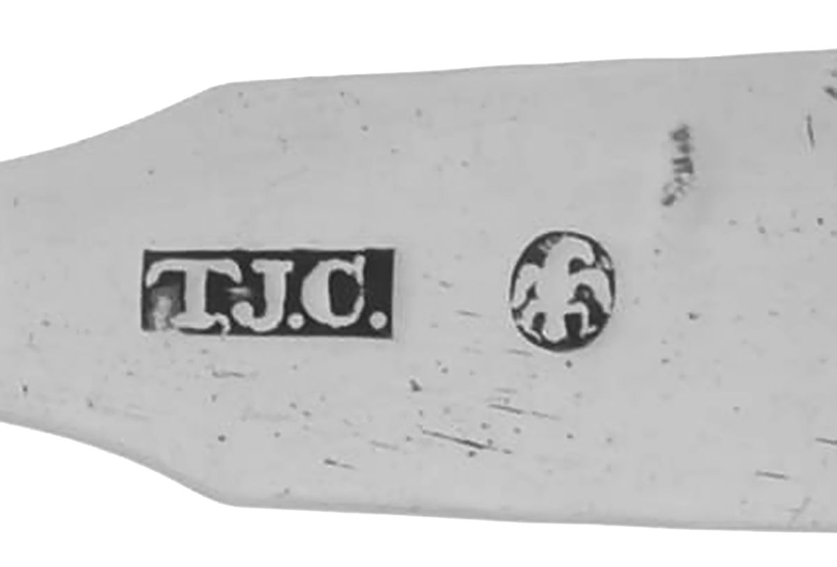 Coin Silver Flatware Master Salt Spoon by Timothy Jay Chandler-3