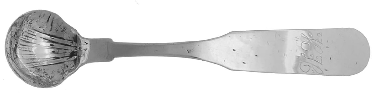 Coin Silver Flatware Master Salt Spoon by Timothy Jay Chandler-1