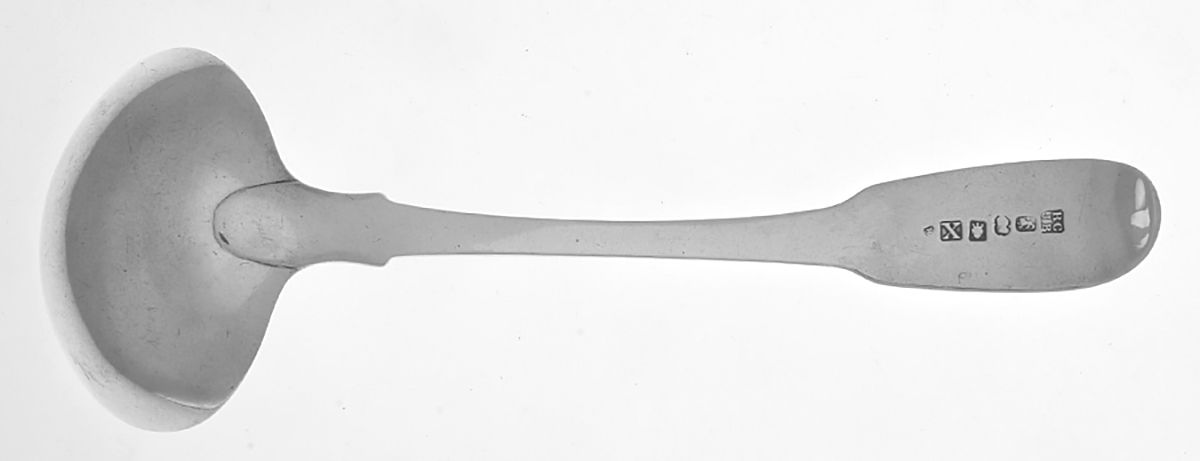 TTL1 (Sterling) Solid Gravy Ladle by Cattle & Barber-2
