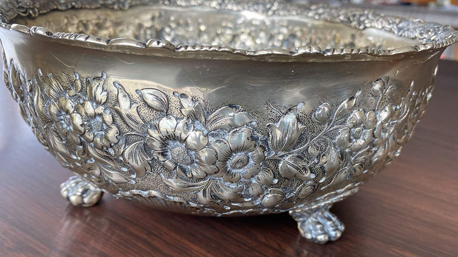 9417 (Sterling, Hollowware) 9" Round Footed Centerpiece by Tiffany & CO SILVER-5