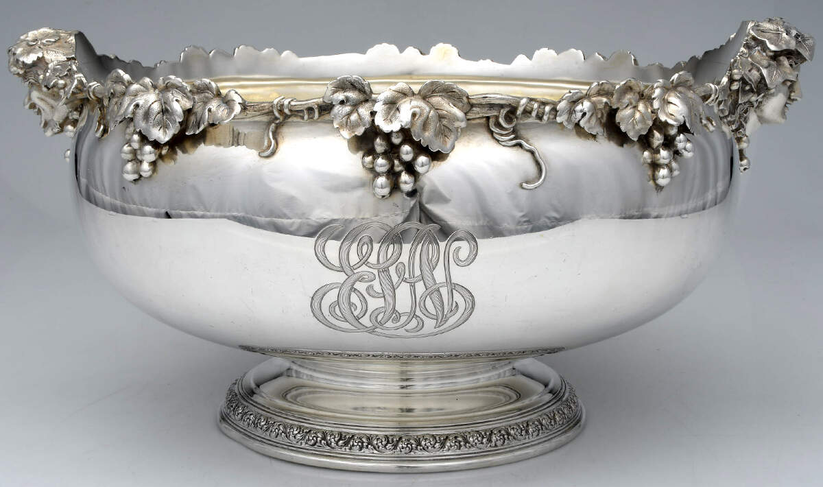 7674 (Sterling, Hollowware) Punch Bowl by Tiffany & CO SILVER-12