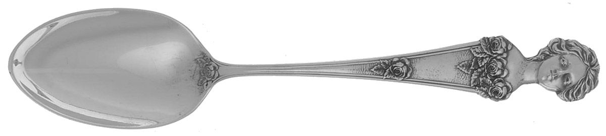 Sterling Flatware Tea/Five O'Clock Spoon - Set of 6 by Unknown Mfg Silver-4