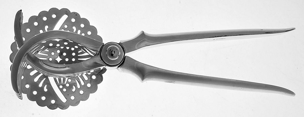 Silverplate Flatware Lemon Sqeezer/Strainer by Unknown Mfg Silver-3