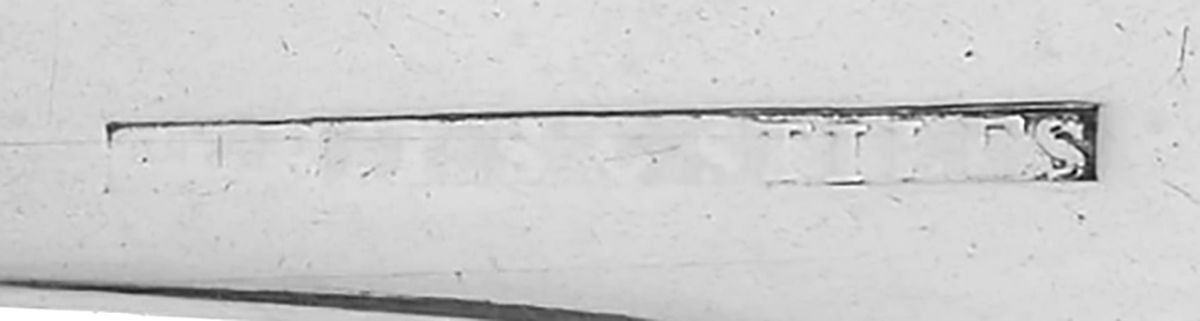Coin Silver Flatware Tablespoon (Serving Spoon) by Curtiss and Stiles-3