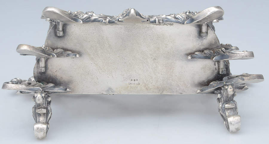 801 (Sterling, Hollowware) Letter Holder by Wm B Kerr-5