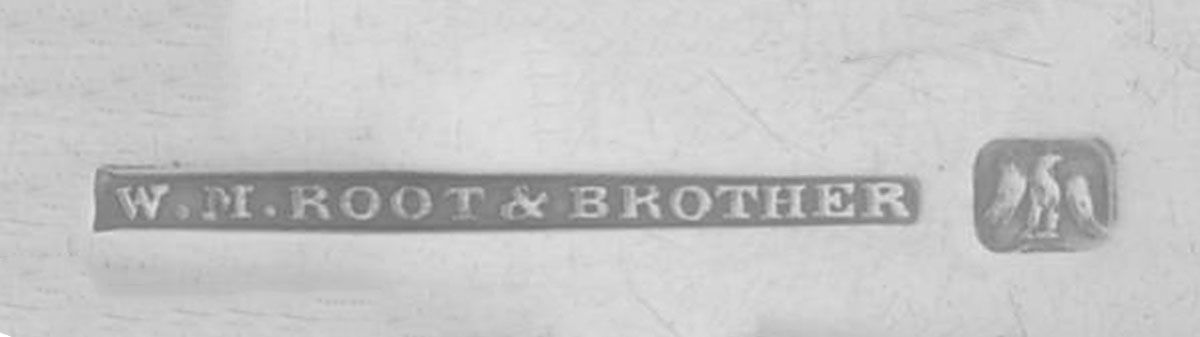 Coin Silver Flatware Tablespoon (Serving Spoon) by W N Root & Brother-3