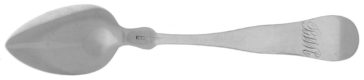 Coin Silver Flatware Teaspoon by Fessenden Bros.-2