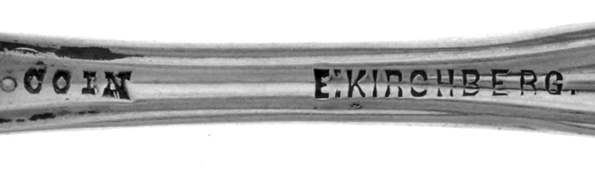 Coin Silver Flatware Teaspoon by William W Willard-3