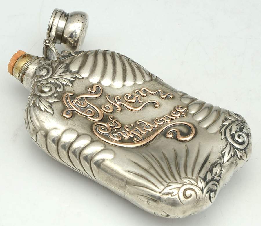 21 (Sterling, Hollowware) Flask by Whiting Manf Co-2