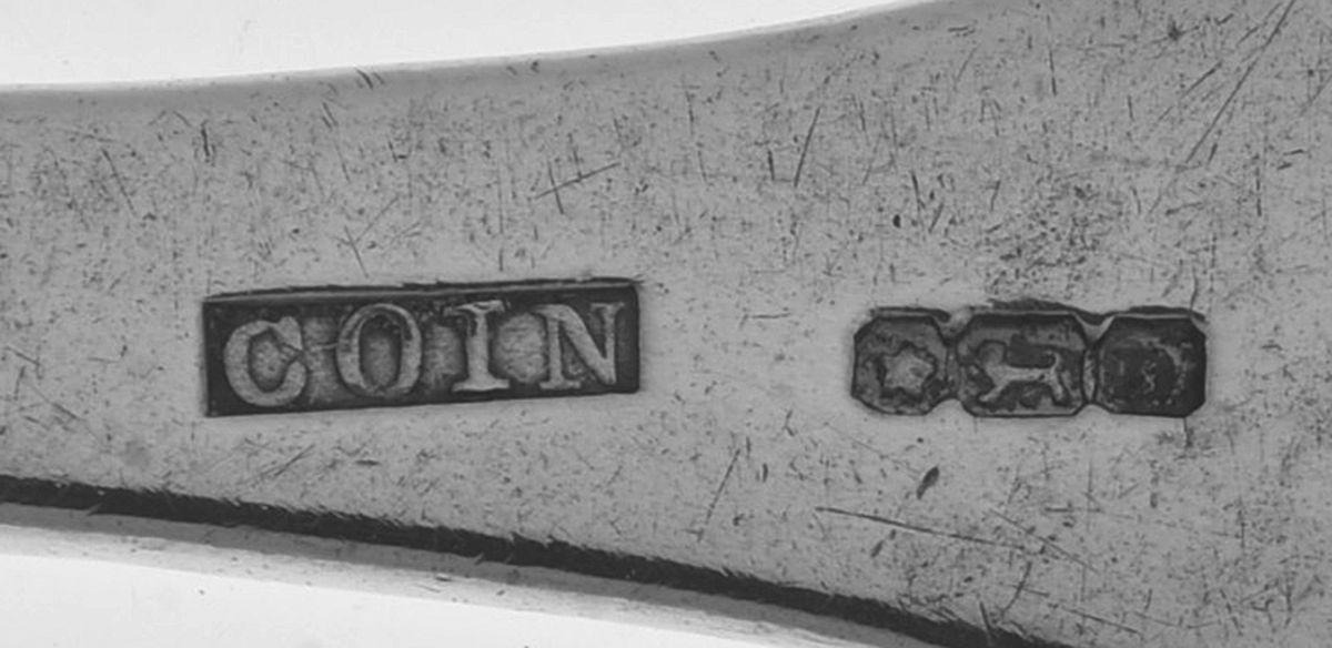 Coin Silver Flatware Tablespoon (Serving Spoon) by John L Westervelt-3