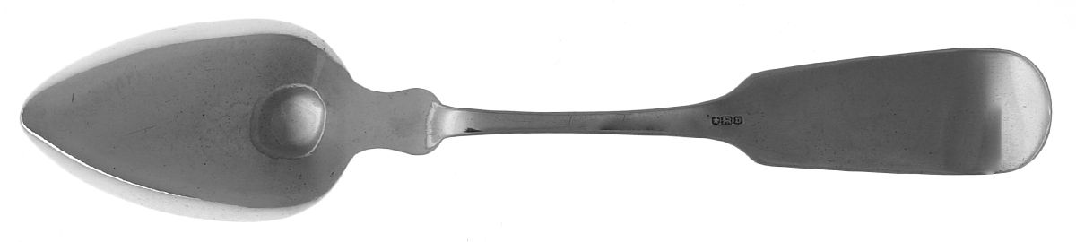Coin Silver Flatware Teaspoon by John L Westervelt-2
