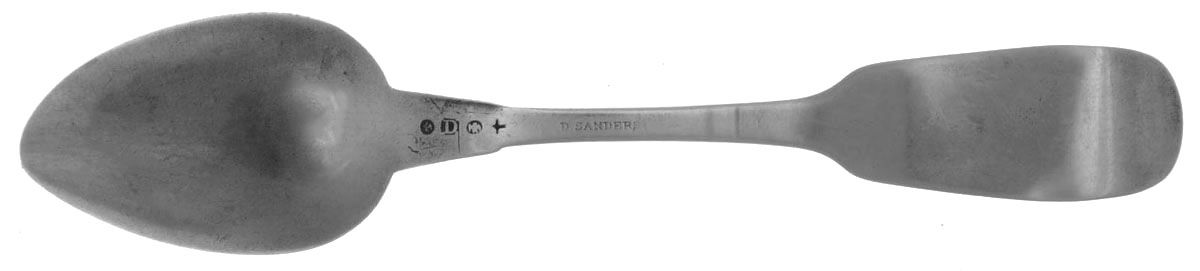 Coin Silver Flatware Teaspoon by Willard & Hawley-2