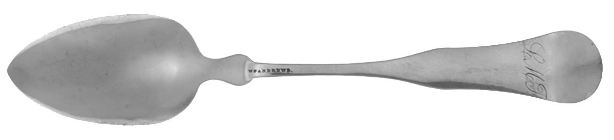 Coin Silver Flatware Tablespoon (Serving Spoon) by Wm. Andrews-2