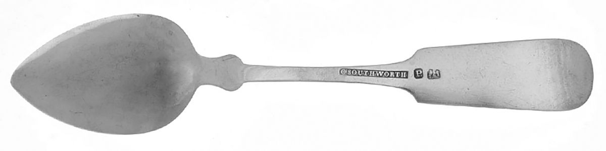 Coin Silver Flatware Teaspoon by C. Southworth-2