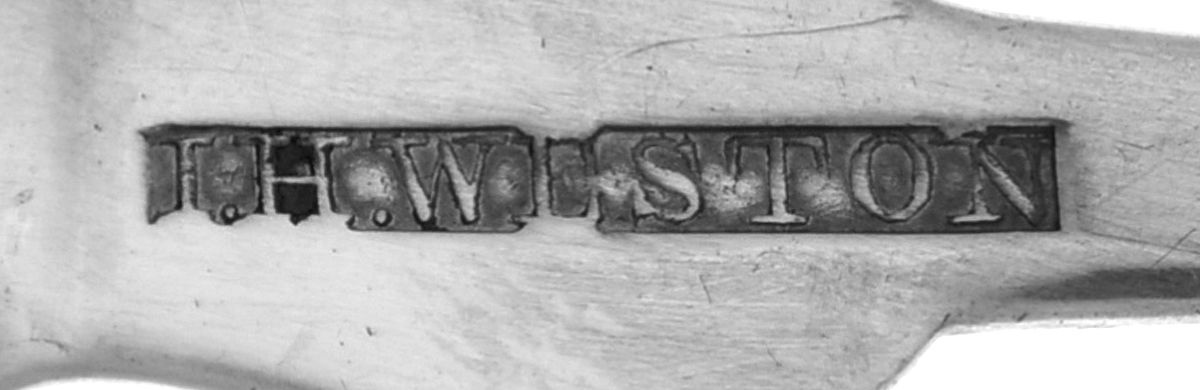 Coin Silver Flatware Teaspoon by J.H. Weston-3