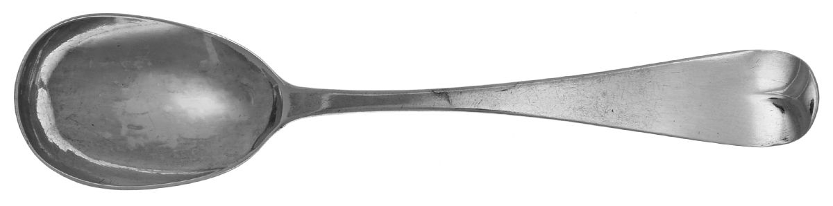 Coin Silver Flatware Sugar Spoon by J.H. Weston-1