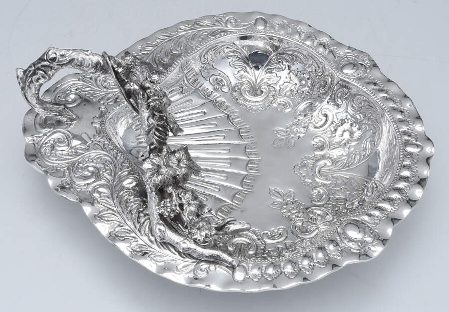 CM24 (Sterling, Hollowware) Sterling Handled Bon Bon by Codan (Mexico)-2