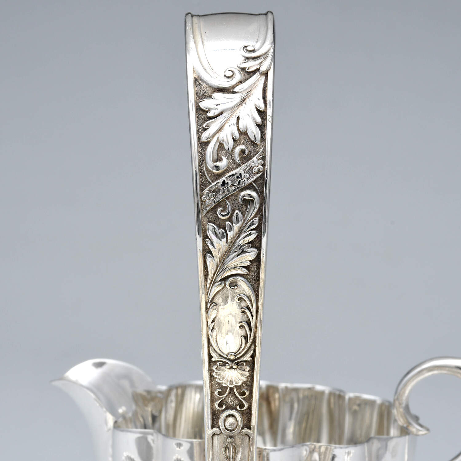 DDU1 (Silverplate, Hollowware) Strawberry Server with Mini Creamer & Open Sugar by Davis, Duff & Son-2