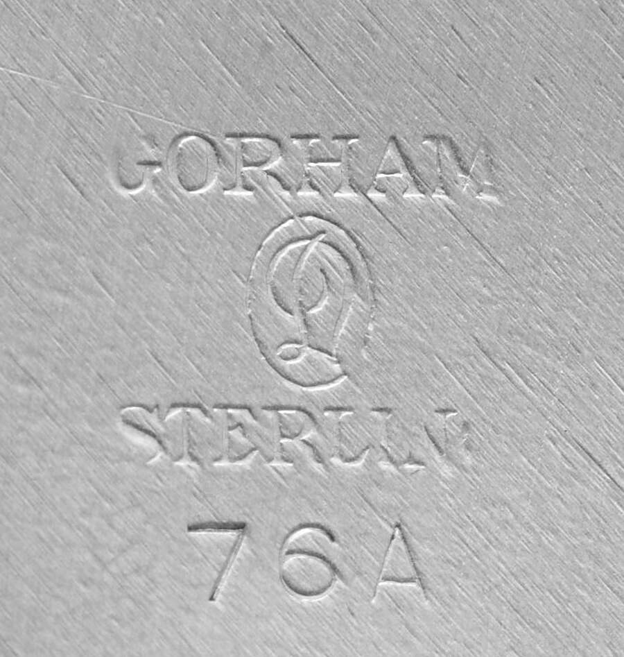 76 (Sterling, Hollowware) Nut Dish by Gorham Silver-2