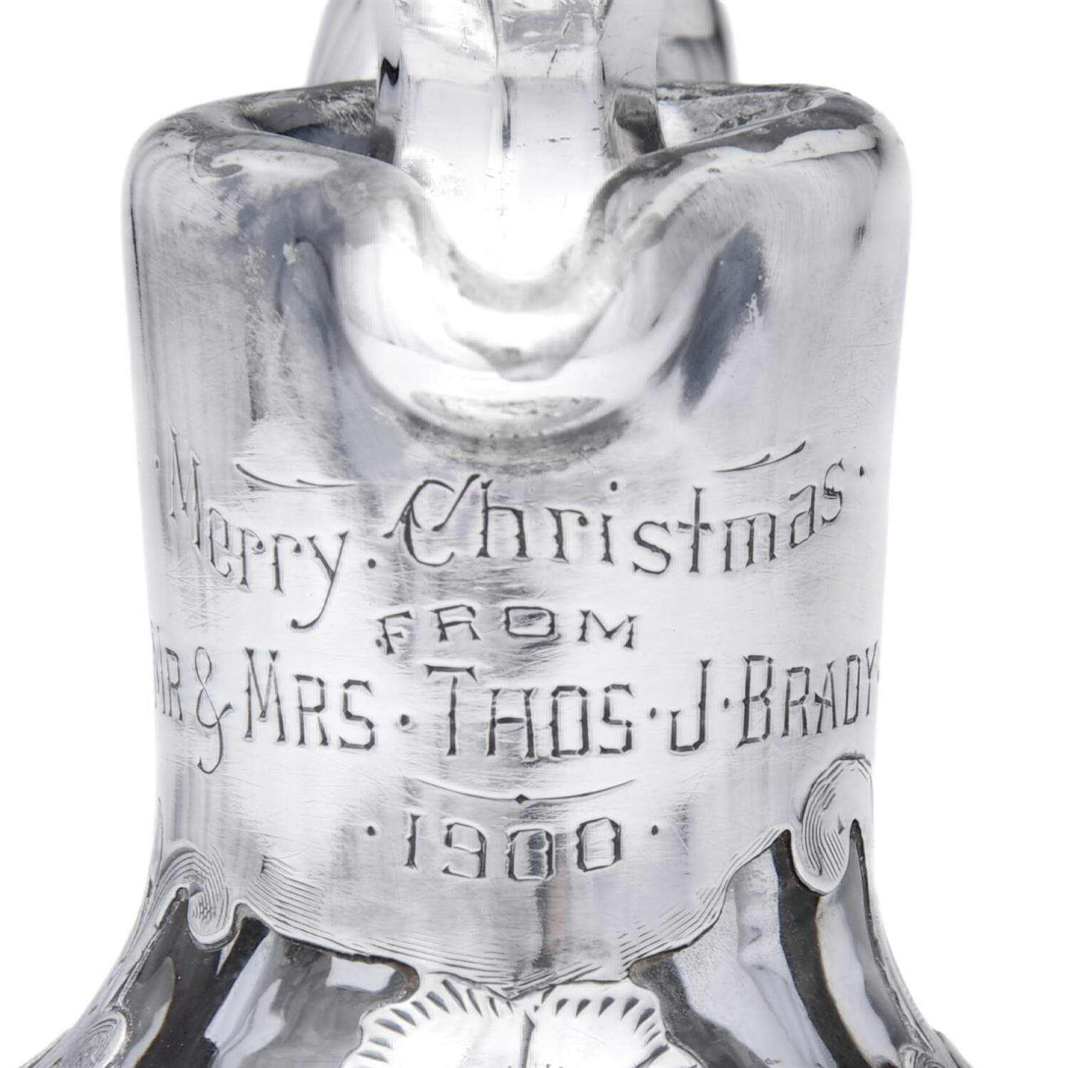 D667 (Sterling, Hollowware) Sterling Overlay Wine Decanter by Gorham Silver-3