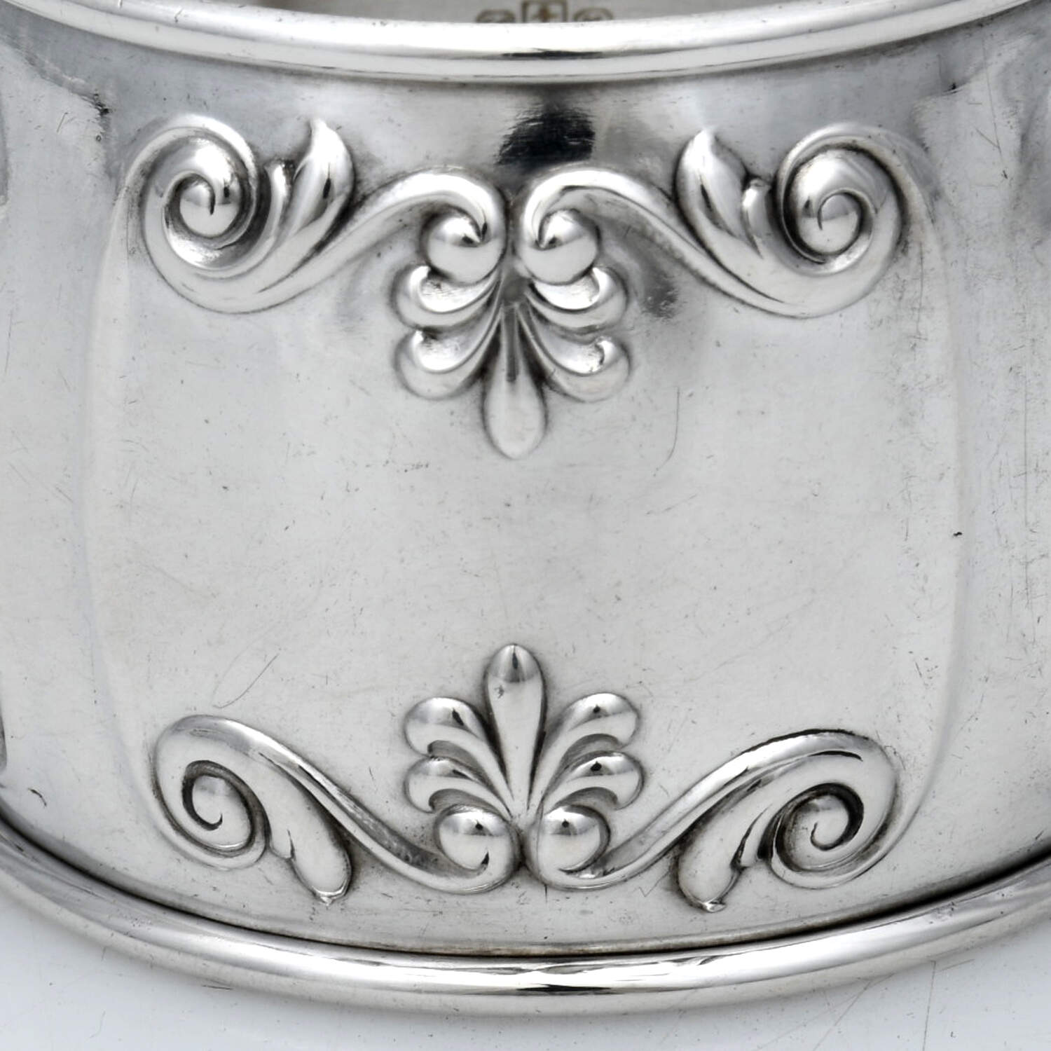B1482 (Sterling, Hollowware) Napkin Ring by Gorham Silver-2