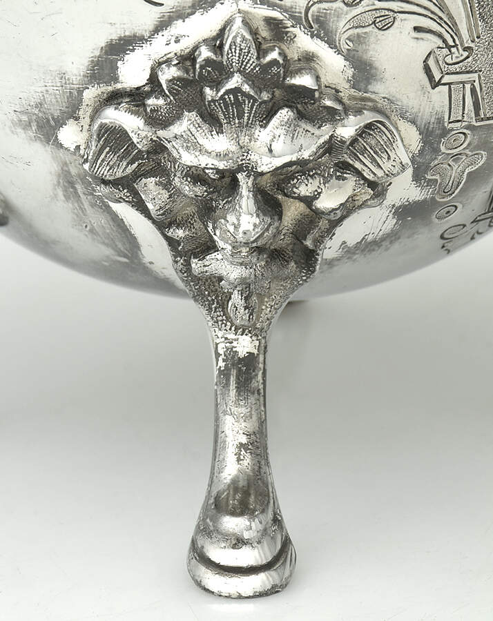 Medallion (Silverplate, 1867, Hollowware) Waste Bowl by International Silver-2