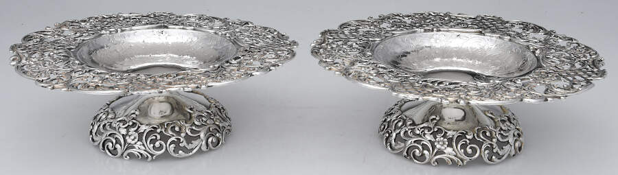 7362 (Sterling, Hollowware) Tazza - Set of 2 by Howard Sterling -1