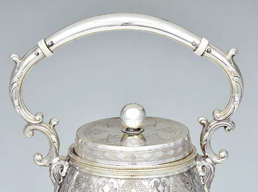 W7896 (Silverplate, Hollowware) Kettle, Stand & Burner by Mappin & Webb-2