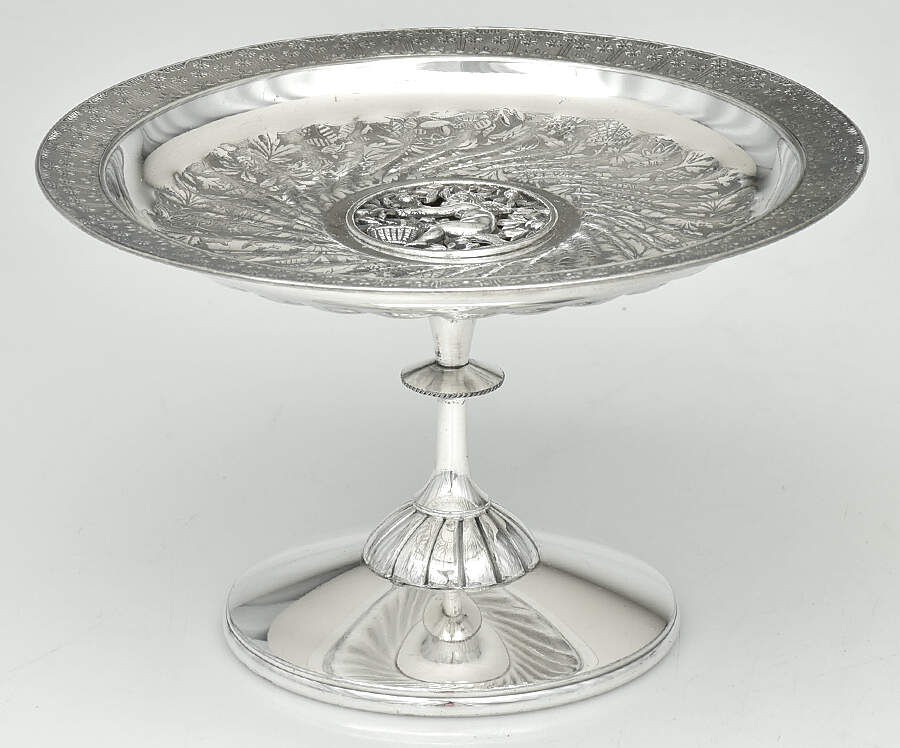 210 (Silverplate, Hollowware) Calling Card Stand by Rogers Smith-1