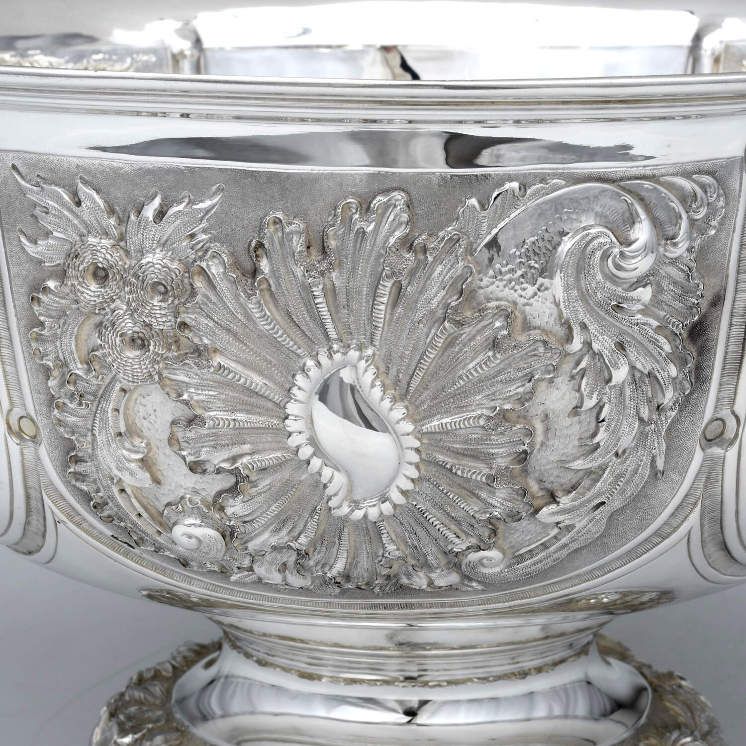 Baltimore Rose (Sterling, Hollowware) Presentation Trophy/Punch Bowl by Schofield-5