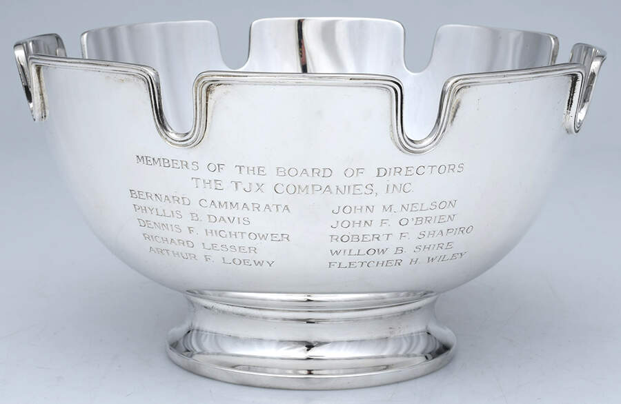 23881 (Sterling, Hollowware) 9" Monteith Bowl by Tiffany & CO SILVER-1